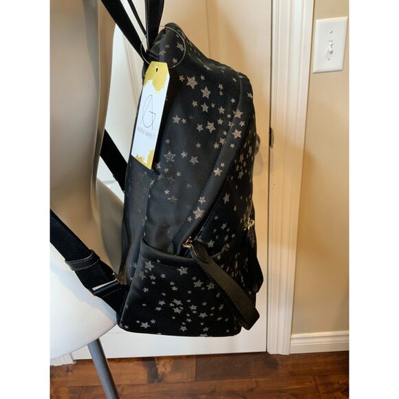 Kate Spade Black Chelsea The Little Better Scattered Stars Medium Backpack - Picture 5 of 9